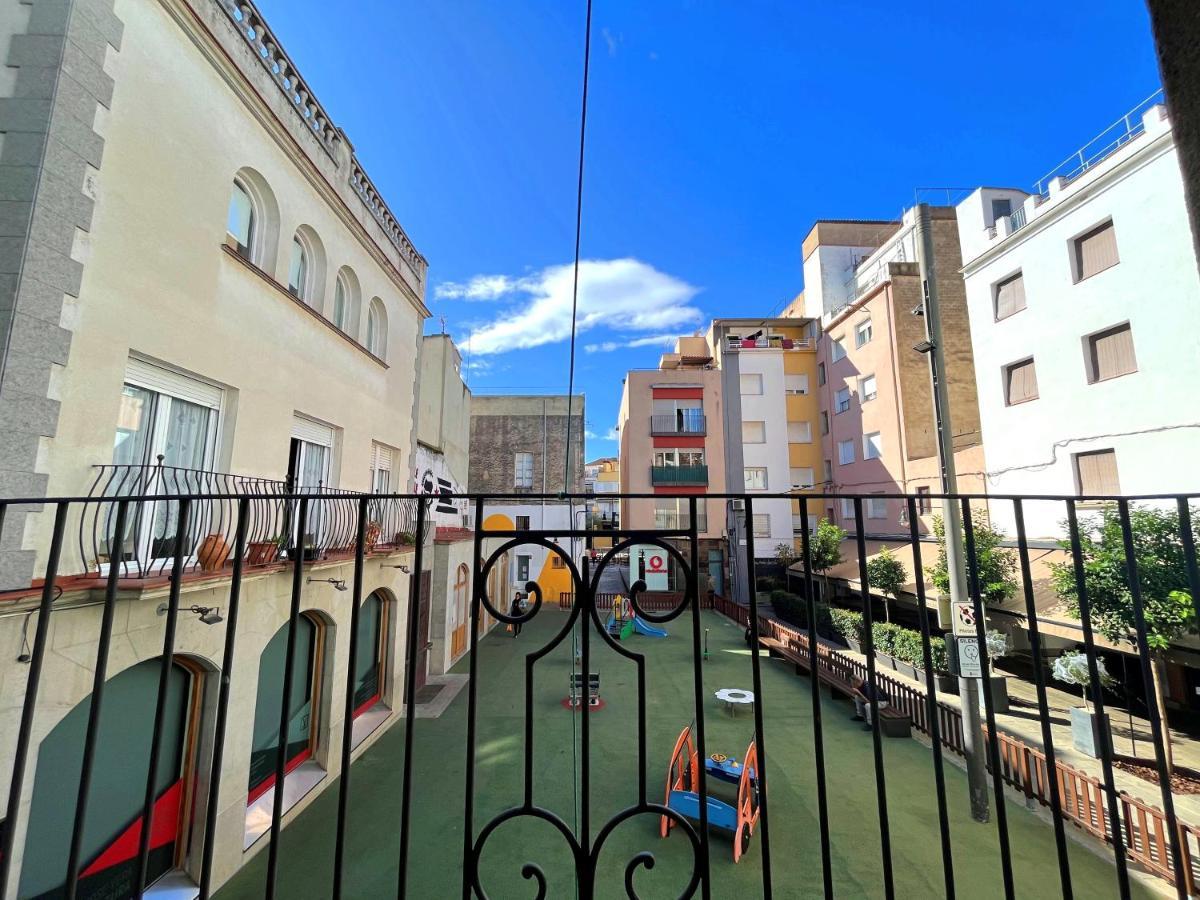 Apartamento Cerca De La Playa Бланес Экстерьер фото